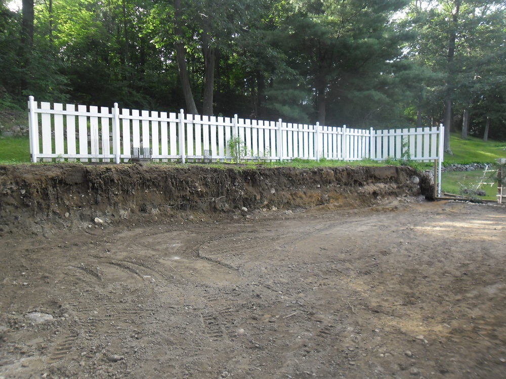 Swimming pool demolish